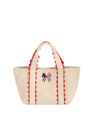 Liberty Bow Mini Tote - Red