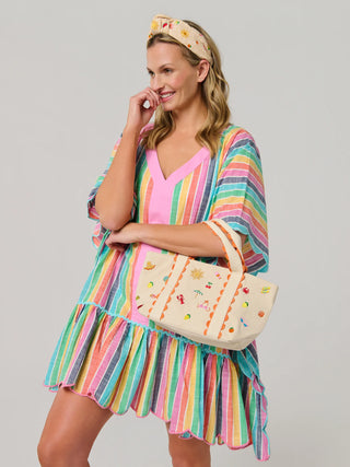 Summer Icons Mini Tote - Natural