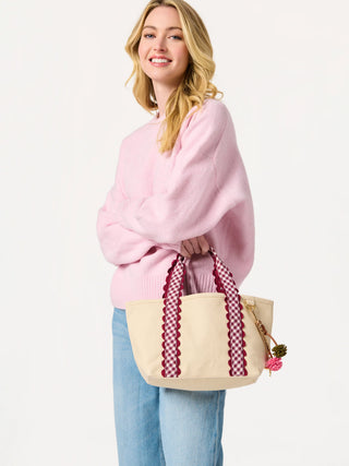 Darling Mini Tote - Maroon