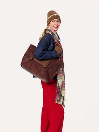 Paige Tote - Chocolate