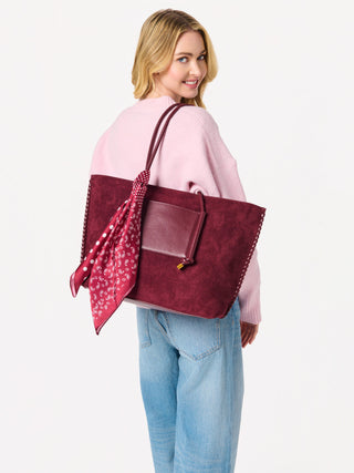 Paige Tote - Wine