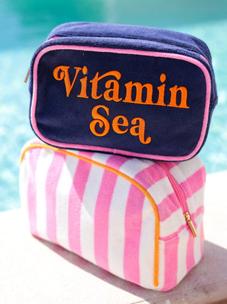 Cabana Vitamin Sea Medium Zip Pouch