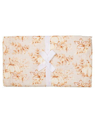 Harvest Toile Table Runner Turtle Dove