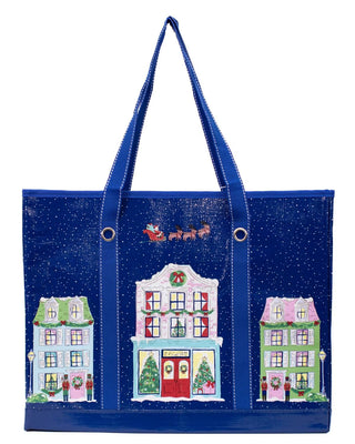 Christmas Village Market Tote