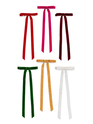 Set Of 6 Decorative Bows - Multi
