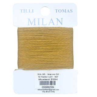 Milan Card - 2594 Mustard