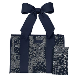 Case-Mate Navy Bandana Jelly Tote Bag