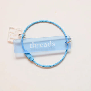 "Threads" Thread Ring - Blue