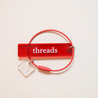 "Threads" Thread Ring - Red