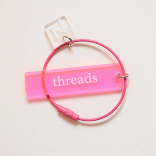 "Threads" Thread Ring - Pink