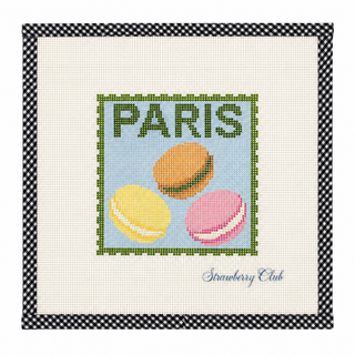 Paris Stamp Canvas