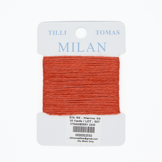 Milan 2550 Strawberry 10-yard card