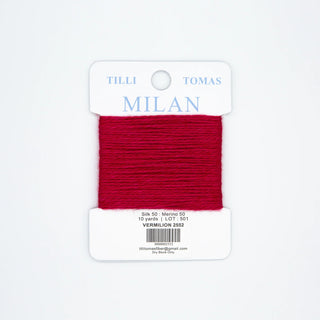Milan Card - 2552 Vermilion