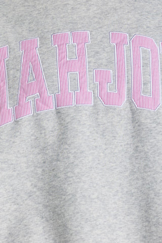 Mahjong Embroidered Mock Neck