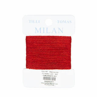 Milan Card - 2571 Pomegranate