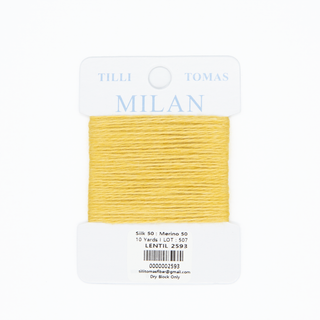 Milan 2593 Lentil 10-yard card