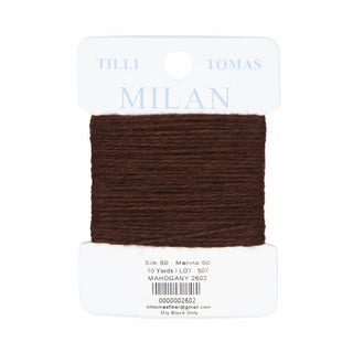 Milan Card - Mahogany