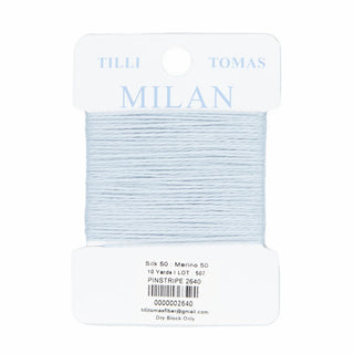 Milan Card - Pinstripe