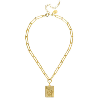 Bird Bam Mahjong Large Paperclip Necklace