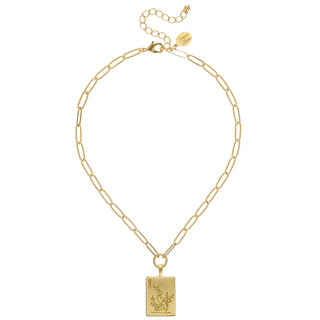 Bird Bam Mahjong Medium Paperclip Necklace