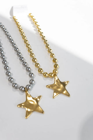 Barb Star Necklace