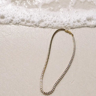 Henrietta Oval Tennis Necklace