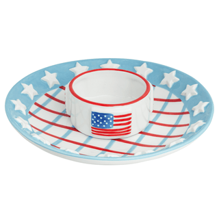 Americana Chip & Dip Set