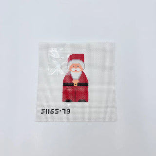 Santa Angel Printed Canvas