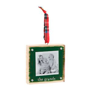DOORBUSTER: Wood & Acrylic Frame Ornament
