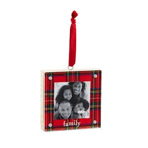 DOORBUSTER: Wood & Acrylic Frame Ornament