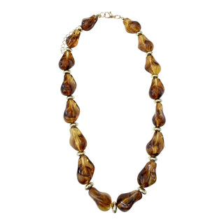 Jazz Chunky Necklace - Tortoise
