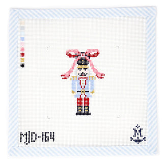 Nutcracker With Bow Canvas