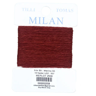 Milan Card - 2558 Merlot
