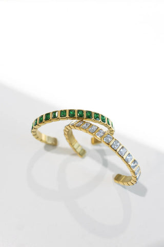 Bedelia Crystal Cuff Bracelet