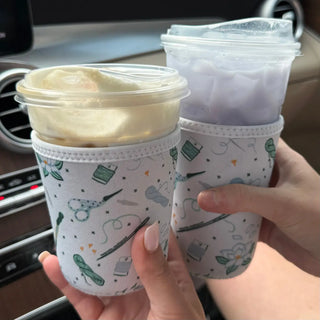 Needlepoint Pattern Cup Sleeve Koozie