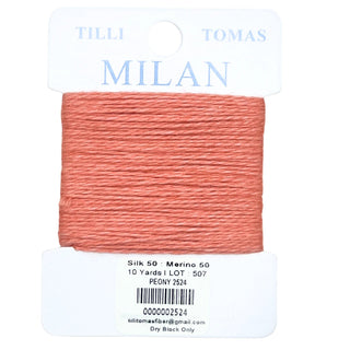 Milan Card - 2524 Peony