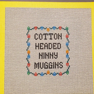 Christmas Cotton Headed Canvas