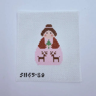 Reindeer Angel Canvas
