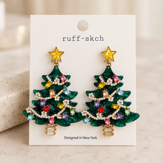 Oh Christmas Tree Earring