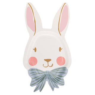 HOP1241 - Bunny Face Shaped Plate