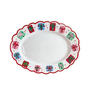 Platter Sculpted Wrapped in Cheer