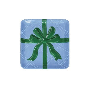 Appetizer Plate Wrapped in Cheer Blue