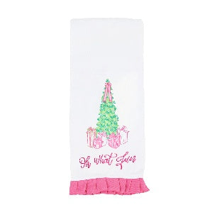 Tea Towel Oh What Fun