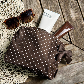 Case-Mate Espresso Polka Dot Crinkle Bag