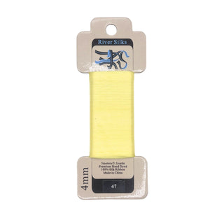 River Silks 4mm 047 Yellow Cream