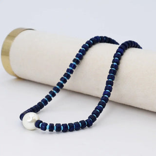 Treasure Jewels: Lady In Blue Gemstone Necklace