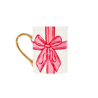 Gold Handle Mug - Peppermint Present