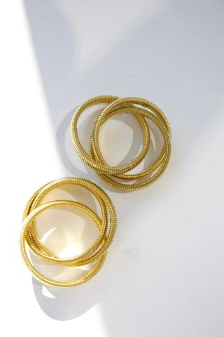Triple Stack Bracelets - Gold