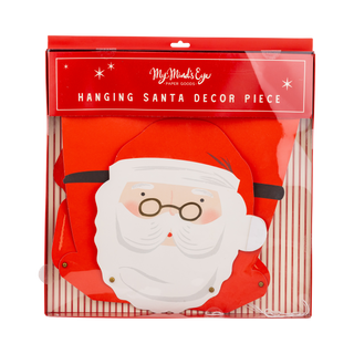 BEC1306 - Hanging Santa Decoration 3.5ft