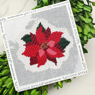 Christmas Poinsettia Canvas